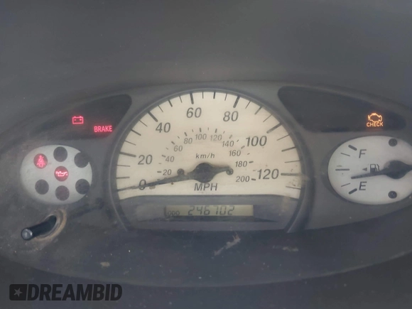 2000 Toyota ECHO with VIN JTDBT1236Y0028488, listed as a IAAI auction lot 42228033 with 246,702 mi miles and . Bid and sale history available at DreamBid. Image 7.