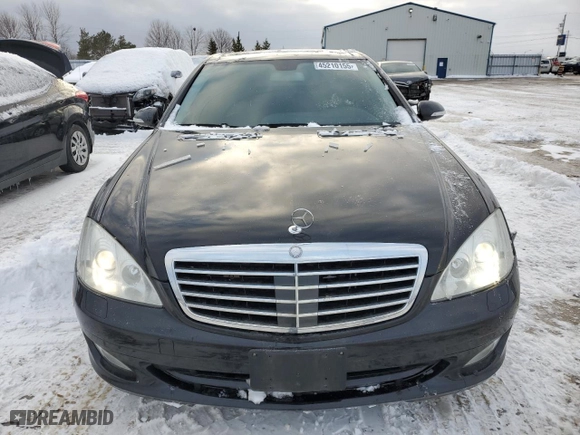 2009 Mercedes-Benz S-Class 5.5L V8 with VIN WDDNG86X69A264020, listed as a Copart auction lot 45210155 with 120,147 mi miles and Clean Title. Bid and sale history available at carsss.com. Image 5.
