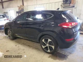 2018 Hyundai Tucson Sport with VIN KM8J33AL5JU800613, listed as a Copart auction lot 45582325 with 54,289 mi miles and Salvage Title. Bid and sale history available at carsss.com. Image 2.