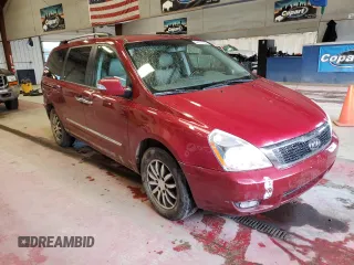 2012 Kia Sedona EX with VIN KNDMH4C75C6503969, listed as a Copart auction lot 54177734 with 190,995 mi miles and Salvage Title. Bid and sale history available at carsss.com. Image 4.