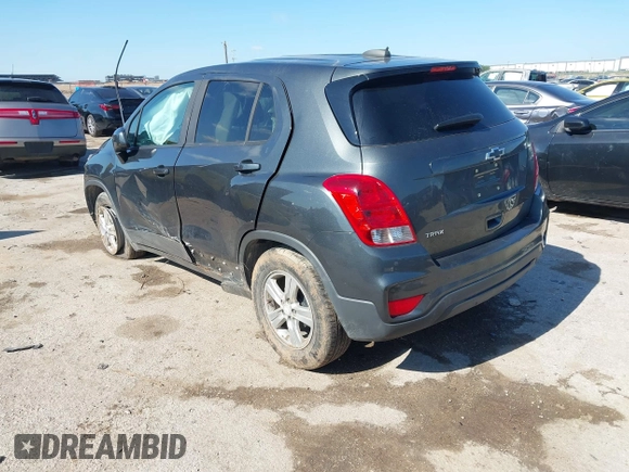 2020 Chevrolet Trax LS z VIN 3GNCJKSB4LL231860, wystawiony jako IAAI lot #42236291 z przebiegiem Nie podano mil oraz . Historia ofert i sprzedaży dostępna na DreamBid. Obrazek 3.