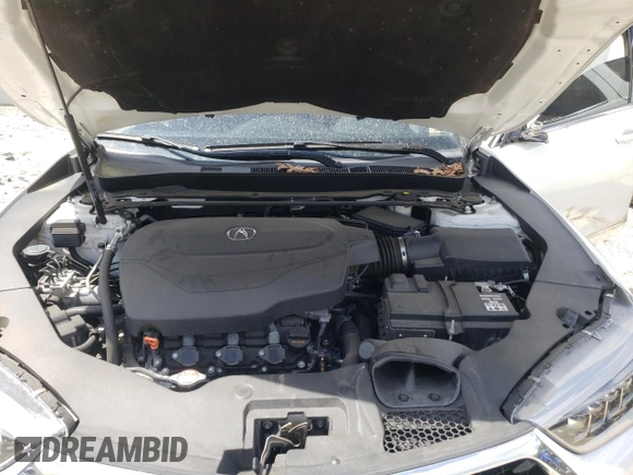 2020 Acura TLX Technology with VIN 19UUB2F43LA004089, listed as a Copart auction lot 56163775 with 56,653 mi miles and Salvage title. Bid and sale history available at DreamBid. Image 11.