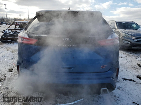 2021 Ford Edge ST z VIN 2FMPK4AP1MBA53186, wystawiony jako Copart lot #42203245 z przebiegiem 43 300 mil mil oraz Szkoda całkowita • Salvage title. Historia ofert i sprzedaży dostępna na DreamBid. Obrazek 6.