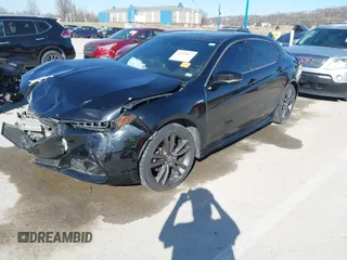 2018 Acura TLX w/A-SPEC Pkg with VIN 19UUB3F63JA004842, listed as a IAAI auction lot 41755857 with 134,777 mi miles. Bid and sale history available at carsss.com. Image 17.