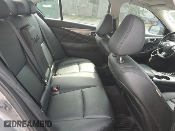 2015 Infiniti Q50 z VIN JN1BV7AR4FM393747, wystawiony jako Copart lot #59735735 z przebiegiem 234 354 mil mil oraz Szkoda całkowita • Salvage title. Historia ofert i sprzedaży dostępna na DreamBid. Obrazek 10.