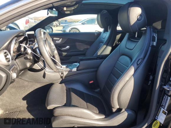 2019 Mercedes-Benz C 300 with VIN WDDWJ8EBXKF834833, listed as a Copart auction lot 80119834 with 51,405 mi miles and Salvage Title. Bid and sale history available at DreamBid. Image 7.