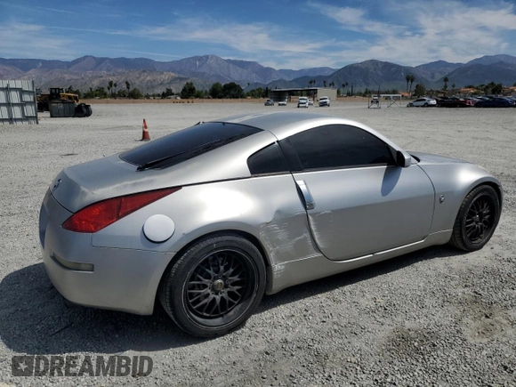 2003 Nissan 350Z Touring z VIN JN1AZ34EX3T016911, wystawiony jako Copart lot #54019395 z przebiegiem 163 228 mil mil oraz Czysty tytuł • Clean title. Historia ofert i sprzedaży dostępna na DreamBid. Obrazek 3.