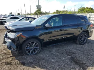2020 Acura MDX Technology z VIN 5J8YD4H01LL020247, wystawiony jako Copart lot #72476272 z przebiegiem 18 302 mil mil oraz Nie do naprawy • Non repairable. Historia ofert i sprzedaży dostępna na DreamBid. Obrazek 1.