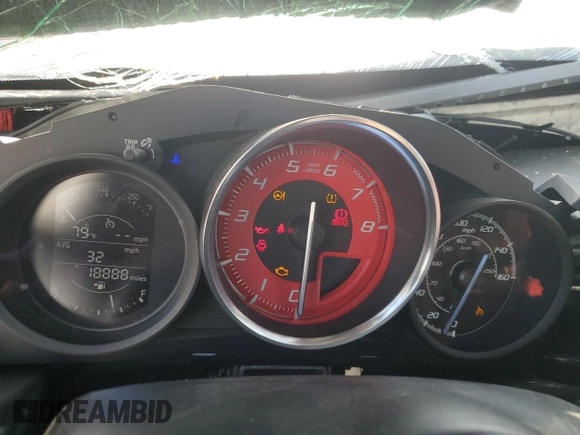 2018 FIAT 124 Spider Abarth z VIN JC1NFAEK0J0136955, wystawiony jako Copart lot #78896054 z przebiegiem 18 888 mil mil oraz Szkoda całkowita • Salvage title. Historia ofert i sprzedaży dostępna na DreamBid. Obrazek 9.