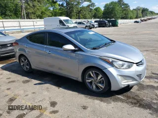 2016 Hyundai Elantra SE with VIN 5NPDH4AE5GH661936, listed as a Copart auction lot 53137545 with 141,379 mi miles and Salvage title. Bid and sale history available at DreamBid. Image 4.