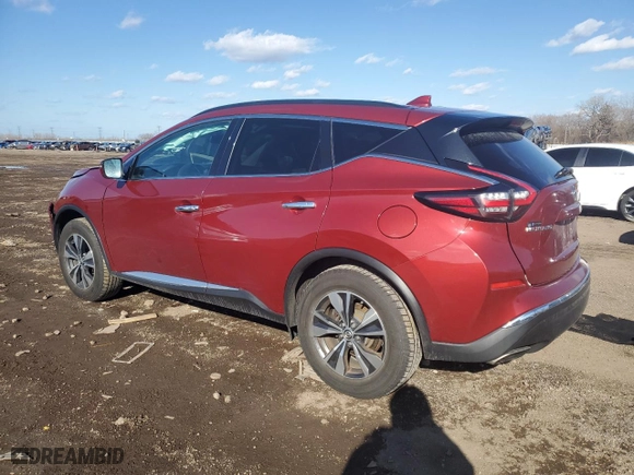 2019 Nissan Murano SV with VIN 5N1AZ2MJ8KN106206, listed as a Copart auction lot 50527035 with 138,365 mi miles and Salvage Title. Bid and sale history available at carsss.com. Image 2.