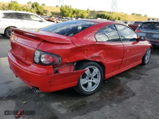 2006 Pontiac GTO with VIN 6G2VX12U96L552828, listed as a Copart auction lot 72202884 with 108,219 mi miles and Salvage Title. Bid and sale history available at carsss.com. Image 3.
