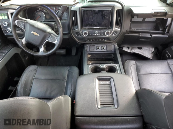 2015 Chevrolet Silverado 1500 LTZ with VIN 1GCVKSECXFZ333468, listed as a Copart auction lot 41602115 with 195,733 mi miles and Salvage Title. Bid and sale history available at carsss.com. Image 8.