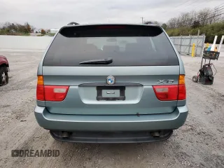 2002 BMW X5 3.0i with VIN 5UXFA53572LP44156, listed as a Copart auction lot 80611304 with 0 mi miles and Salvage Title. Bid and sale history available at carsss.com. Image 6.