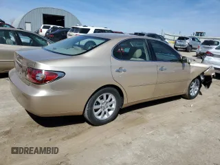 2004 Lexus ES 350 with VIN JTHBA30G845015423, listed as a Copart auction lot 50461925 with 82,595 mi miles and Salvage Title. Bid and sale history available at DreamBid. Image 3.