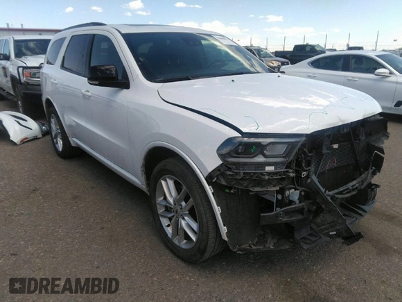 2023 Dodge Durango GT Plus with VIN 1C4RDJDG9PC580141, listed as a IAAI auction lot 42064872 with 41,803 mi miles and . Bid and sale history available at DreamBid. Image 1.