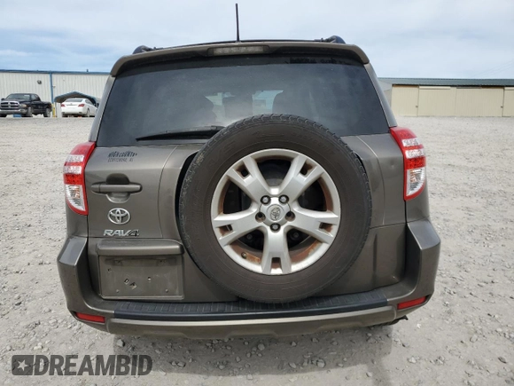 2012 Toyota RAV4 with VIN JTMZF4DV1C5046608, listed as a Copart auction lot 48393155 with 216,489 mi miles and Salvage Title. Bid and sale history available at carsss.com. Image 6.
