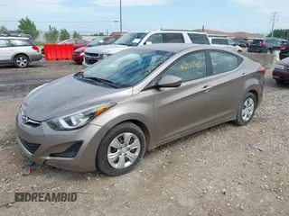 2016 Hyundai Elantra SE with VIN 5NPDH4AE8GH751419, listed as a IAAI auction lot 42547465 with 122,476 mi miles and . Bid and sale history available at DreamBid. Image 2.