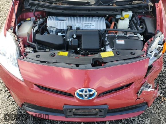 2014 Toyota Prius Four z VIN JTDKN3DU0E0356805, wystawiony jako Copart lot #46335705 z przebiegiem 78 538 mil mil oraz Szkoda całkowita • Salvage title. Historia ofert i sprzedaży dostępna na DreamBid. Obrazek 11.