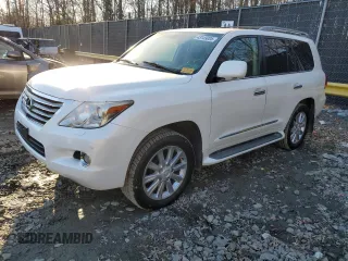 2011 Lexus LX 570 with VIN JTJHY7AX6B4075049, listed as a Copart auction lot 43149005 with 181,575 mi miles and Clean Title. Bid and sale history available at DreamBid. Image 1.
