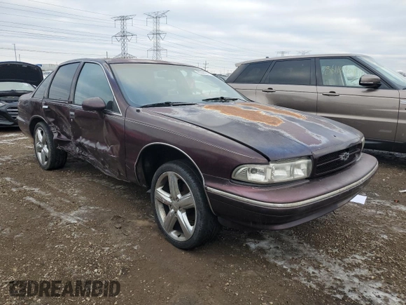 1993 Chevrolet Caprice with VIN 1G1BL53E4PR102257, listed as a Copart auction lot 85344924 with 228,725 mi miles and Salvage Title. Bid and sale history available at DreamBid. Image 4.