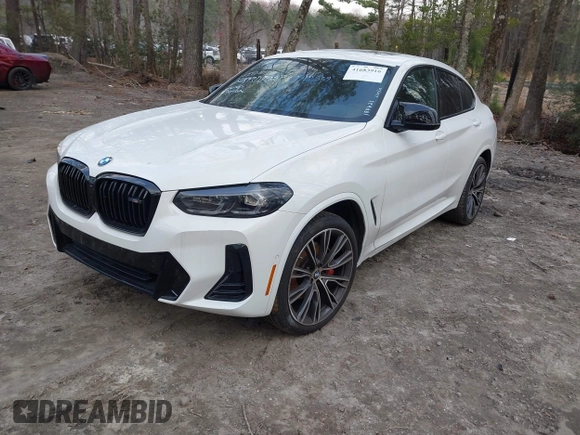 2023 BMW X4 M40i with VIN 5UX43DT02P9T17357, listed as a IAAI auction lot 41683916 with 25,954 mi miles and . Bid and sale history available at DreamBid. Image 2.