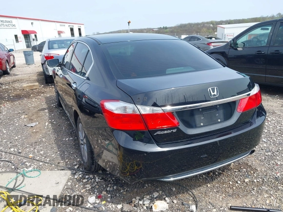 2014 Honda Accord LX with VIN 1HGCR2F38EA040863, listed as a IAAI auction lot 41913290 with 110,728 mi miles and . Bid and sale history available at carsss.com. Image 3.