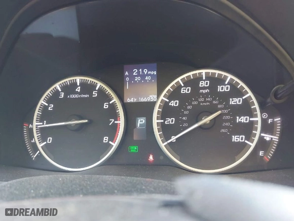 2013 Acura RDX Tech Pkg with VIN 5J8TB3H58DL004618, listed as a IAAI auction lot 41724793 with 166,930 mi miles. Bid and sale history available at carsss.com. Image 7.