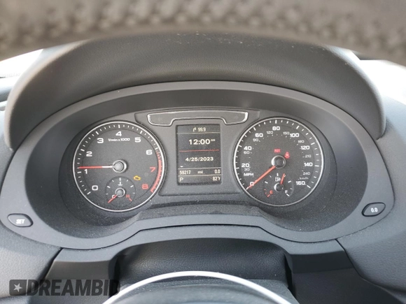 2018 Audi Q3 Premium Plus with VIN WA1HCCFS6JR029224, listed as a Copart auction lot 50457203 with 59,217 mi miles. Bid and sale history available at carsss.com. Image 9.