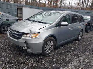 2016 Honda Odyssey EX-L with VIN 5FNRL5H61GB147766, listed as a IAAI auction lot 41822141 with 105,261 mi miles and . Bid and sale history available at DreamBid. Image 2.