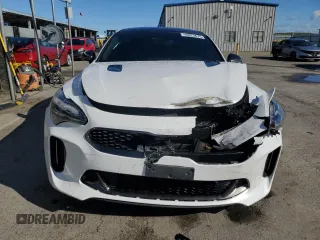 2022 Kia Stinger GT1 with VIN KNAE45LC0N6107838, listed as a Copart auction lot 49623675 with 42,338 mi miles and Salvage Title. Bid and sale history available at DreamBid. Image 5.