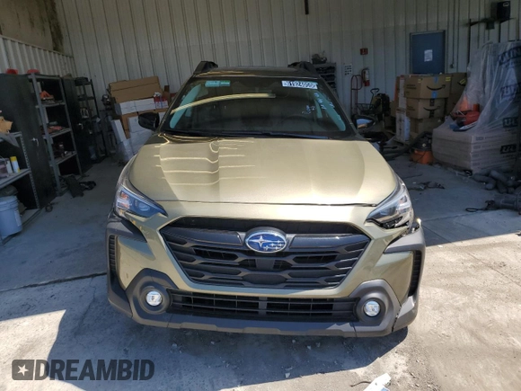 2025 Subaru Outback Onyx with VIN 4S4BTALCXS3173503, listed as a Copart auction lot 61924055 with 6,330 mi miles and Salvage title. Bid and sale history available at DreamBid. Image 5.