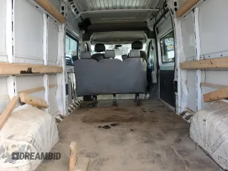 2017 Ram ProMaster Cargo with VIN 3C6TRVDG5HE549193, listed as a Copart auction lot 47240215 with 164,946 mi miles and Salvage Title. Bid and sale history available at carsss.com. Image 10.