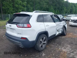2019 Jeep Cherokee Limited with VIN 1C4PJMDX1KD282154, listed as a IAAI auction lot 42375387 with 135,273 mi miles and . Bid and sale history available at DreamBid. Image 4.