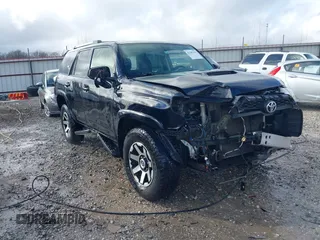 2018 Toyota 4Runner SR5 with VIN JTEBU5JR9J5488677, listed as a IAAI auction lot 41187178 with 163,089 mi miles and . Bid and sale history available at DreamBid. Image 1.