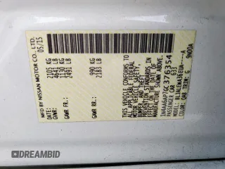 2016 Nissan Maxima SL with VIN 1N4AA6AP7GC376354, listed as a Copart auction lot 63635655 with 110,547 mi miles and Salvage title. Bid and sale history available at DreamBid. Image 12.