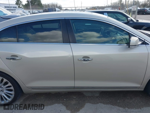 2014 Buick LaCrosse Premium II with VIN 1G4GF5G32EF129559, listed as a IAAI auction lot 41780260 with 120,487 mi miles and . Bid and sale history available at DreamBid. Image 14.