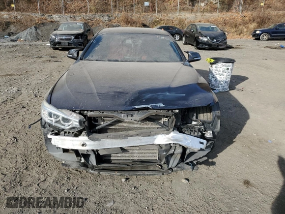 2015 BMW 4 Series 435i with VIN WBA4B1C5XFD955296, listed as a Copart auction lot 79456744 with 98,285 mi miles and Salvage Title. Bid and sale history available at DreamBid. Image 5.