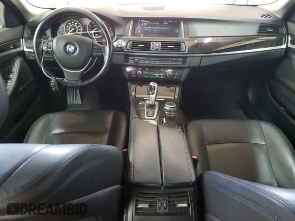 2015 BMW 5 Series 535i with VIN WBA5B1C51FD919789, listed as a Copart auction lot 48507985 with 172,474 mi miles and Clean Title. Bid and sale history available at carsss.com. Image 8.