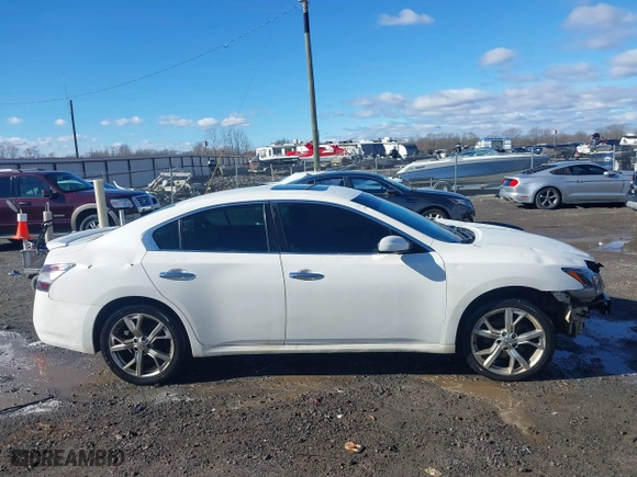 2012 Nissan Maxima 3.5 S with VIN 1N4AA5AP3CC841684, listed as a IAAI auction lot 41193583 with 223,760 mi miles. Bid and sale history available at carsss.com. Image 14.