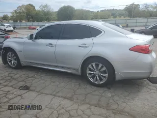2012 Infiniti M35h Hybrid with VIN JN1EY1AP4CM910671, listed as a Copart auction lot 71308264 with 167,883 mi miles and Salvage Title. Bid and sale history available at carsss.com. Image 2.