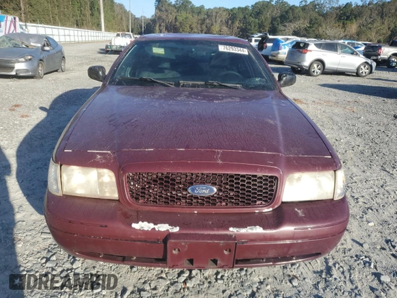 2006 Ford Police Interceptor with VIN 2FAFP71W06X165970, listed as a Copart auction lot 76293344 with 180,661 mi miles and Salvage title. Bid and sale history available at DreamBid. Image 5.