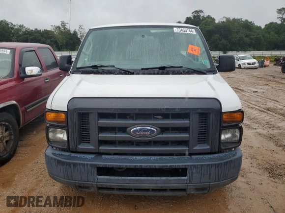 2013 Ford Econoline Passenger XL with VIN 1FBSS3BL7DDB29898, listed as a Copart auction lot 73433744 with 180,646 mi miles and Salvage Title. Bid and sale history available at DreamBid. Image 5.