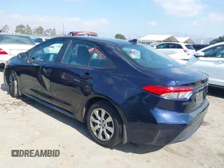 2021 Toyota Corolla LE with VIN 5YFEPMAE3MP271407, listed as a IAAI auction lot 41518631 with 44,855 mi miles and . Bid and sale history available at DreamBid. Image 3.