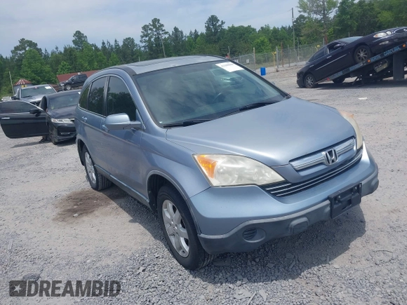 2008 Honda CR-V EX-L with VIN JHLRE387X8C051403, listed as a IAAI auction lot 42200808 with 207,237 mi miles and . Bid and sale history available at carsss.com. Image 1.