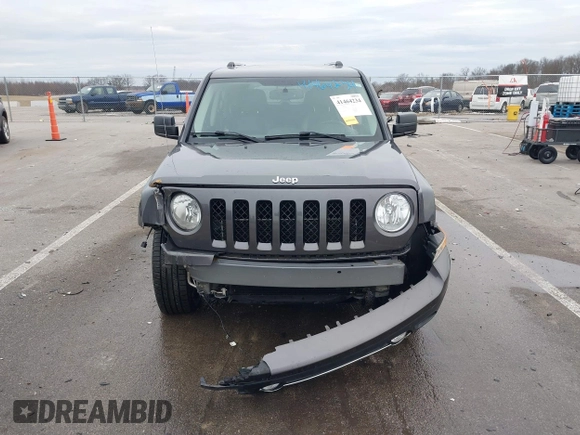 2017 Jeep Patriot High Altitude with VIN 1C4NJRFB8HD206087, listed as a IAAI auction lot 41464234 with 96,345 mi miles. Bid and sale history available at carsss.com. Image 12.