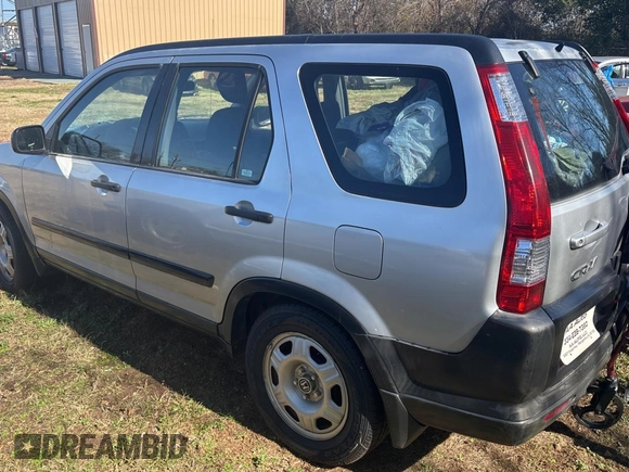 2005 Honda CR-V LX with VIN JHLRD68515C010897, listed as a Copart auction lot 43971785 with 257,429 mi miles and Clean Title. Bid and sale history available at DreamBid. Image 3.