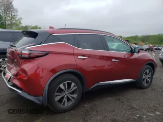 2020 Nissan Murano SV z VIN 5N1AZ2BJ6LN155196, wystawiony jako Copart lot #56223445 z przebiegiem 51 683 mil mil oraz Szkoda całkowita • Salvage title. Historia ofert i sprzedaży dostępna na DreamBid. Obrazek 3.