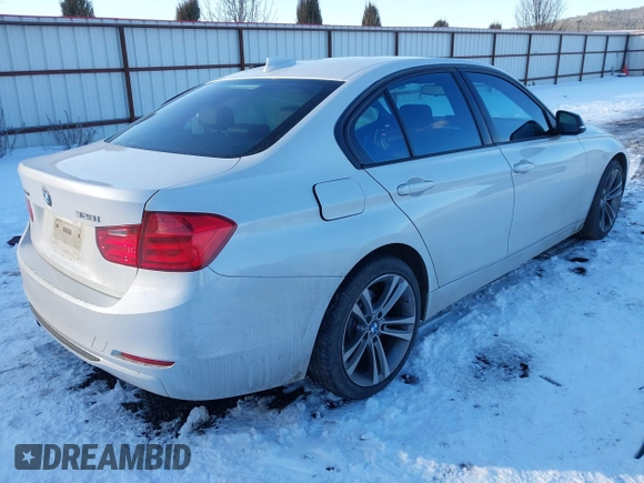 2014 BMW 3 Series 328i xDrive with VIN WBA3B3C55EJ978766, listed as a IAAI auction lot 41535194 with 110,387 mi miles. Bid and sale history available at carsss.com. Image 4.