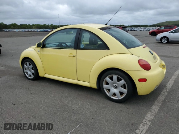 2001 Volkswagen Beetle GLX z VIN 3VWDD21C91M439090, wystawiony jako Copart lot #57915605 z przebiegiem 102 314 mil mil oraz Nie do naprawy • Non repairable. Historia ofert i sprzedaży dostępna na DreamBid. Obrazek 2.